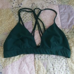 Acacia seaweed bikini top